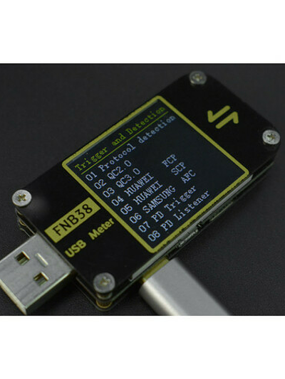 USB Cable and Charger Tester with 1.44" TFT LCD Color Screen