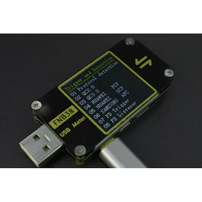 USB Cable and Charger Tester with 1.44" TFT LCD Color Screen