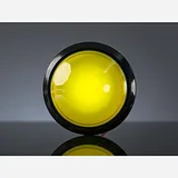 Massive Arcade Button with LED - 100mm Yellow - Image 2