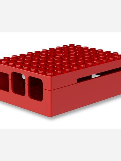 PI-Blox Enclosure ABS Red Model 2 B