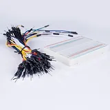 MB102 400 Mini Breadboard Point Solderless Prototype PCB Board + 65pcs Flexible Jumper Cable Wires - Image 3