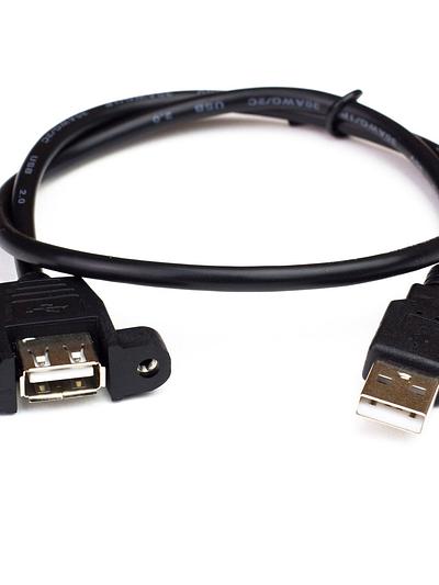 Panel Mount Extension Cables (50cm) - HDMI