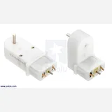 120:1 Mini Plastic Gearmotor, Offset 3mm D-Shaft Output - Image 5