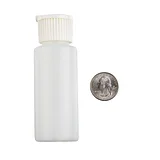 2oz Flip-Top HDPE Cylinder Bottle - Image 4