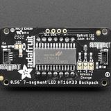 Adafruit 0.56in 4-Digit 7-Segment Display Backpack - Green - Image 5