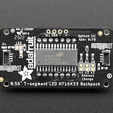 Adafruit 0.56in 4-Digit 7-Segment Display Backpack - Green - Image 5
