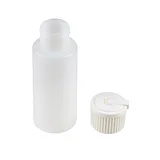 2oz Flip-Top HDPE Cylinder Bottle - Image 3