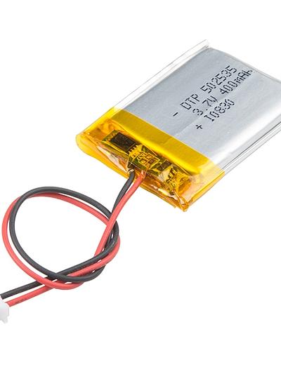 Lithium Ion Battery - 400mAh