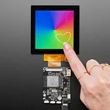 Adafruit 3.4in Square RGB-666 TTL TFT Display with Touchscreen - Image 1