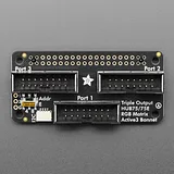 Adafruit Triple LED Matrix Bonnet for Raspberry Pi HUB75 - Image 2