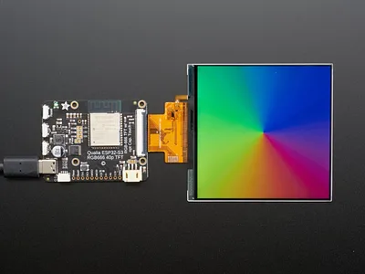 4in 720x720 Square RGB666 TTL TFT Display - No Touch