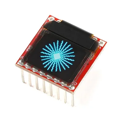 Micro OLED Breakout with Headers
