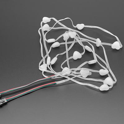 NeoPixel LED Heart Pixel Strand - 20 LEDs