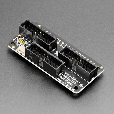 Adafruit Triple LED Matrix Bonnet for Raspberry Pi HUB75