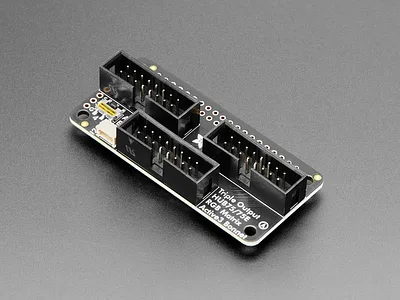 Adafruit Triple LED Matrix Bonnet for Raspberry Pi HUB75