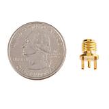 RP-SMA Female 0.8mm PCB Edge-Mount Connector - Image 5
