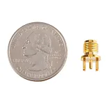 RP-SMA Female 0.8mm PCB Edge-Mount Connector - Image 5
