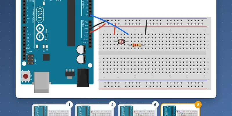 Show your working: circuits that build themselves, and a semester of VCE Systems Engineering