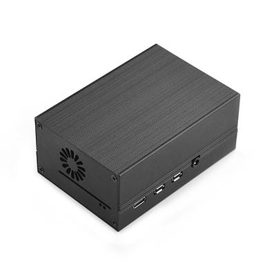 Metal Heatsink Case with Fan for Raspberry Pi 4