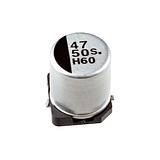 22µF 35V SMD Aluminium Electrolytic Capacitor - Image 1