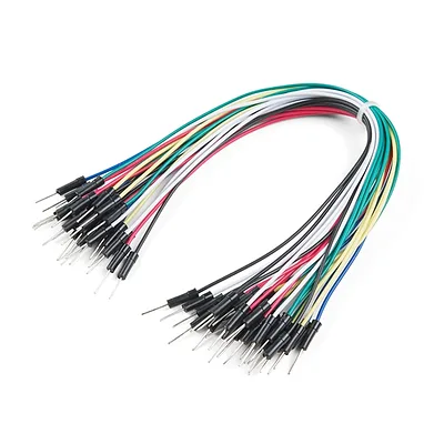 Jumper Wires Standard 7 M/M - 30 AWG (30 Pack)