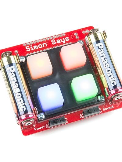 SparkFun Simon Says - Through-Hole Soldering Kit