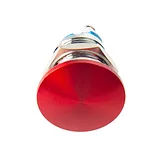 16mm Metal Mushroom Head Pushbutton - Red - Image 2