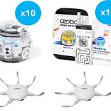 Ozobot Evo Kit of 10 with 2 Chargers - Image 1