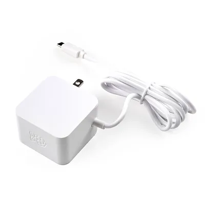US Plug Raspberry Pi 27W USB-C Power Supply 