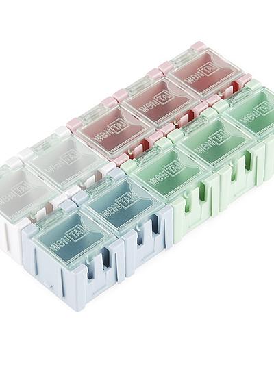 Modular Plastic Storage Box - Small (10 pack)