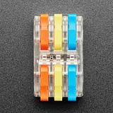 Snap Action 3-to-3 Wiring Block Connector - Image 2