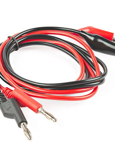 Banana to Alligator Cable