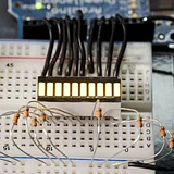 10 Segment LED Bar Graph - Yellow - Image 5