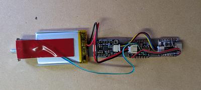 Customer photo of Adafruit LiIon or LiPoly Charger BFF Add-On for QT Py