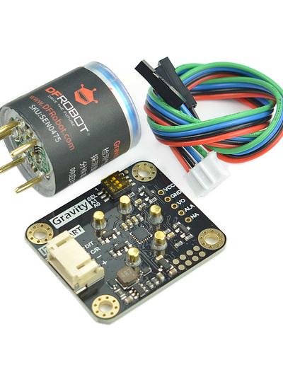 Gravity HF Gas Sensor (Calibrated) - I2C/UART/Analogue
