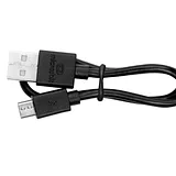 micro:bit USB A to Micro USB Cable - 30cm Black - Image 1