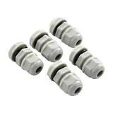 Waterproof Cable Gland PG7L Grey - 5 Pack - Image 3