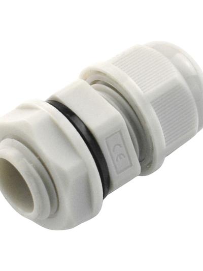 Waterproof Cable Gland PG7L Grey - 5 Pack