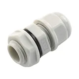 Waterproof Cable Gland PG7L Grey - 5 Pack - Image 1