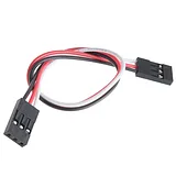 Jumper Wire - 0.1, 3-pin, 6 (Black, Red, White) - Image 1