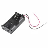 Battery Holder - 2x18650 (wire leads) - Image 1