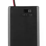 Battery Holder 2xAA with Cover and Switch - JST Connector - Image 2