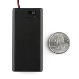 Battery Holder 2xAA with Cover and Switch - JST Connector - Image 3