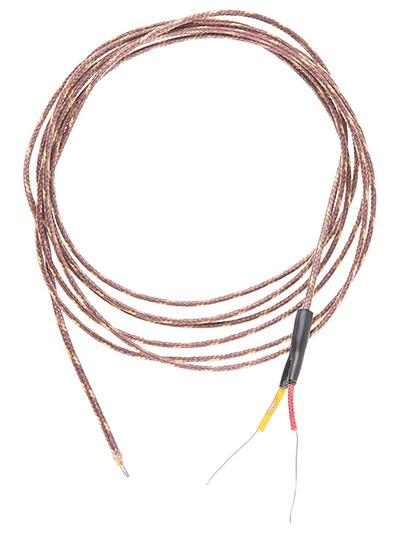 Thermocouple Type-K - Glass Braid Insulated (Bare Wire)