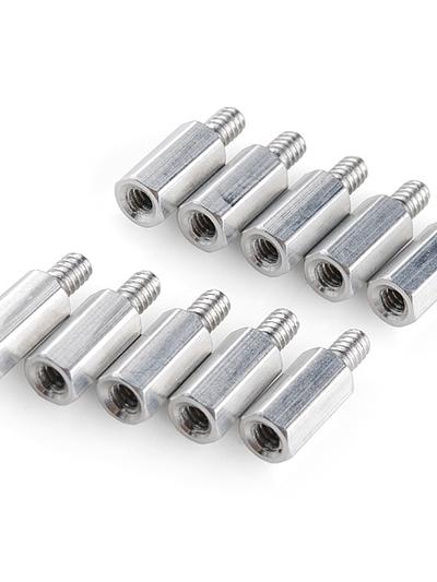 Standoff - Metal Hex (4-40; 3/8; 10 pack)
