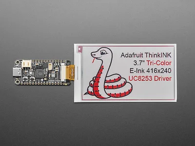 3.7 inch 416x240 Tri-Colour eInk Bare Display