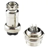 6-Pin Chassis Connector - Panel Mount (male and female) - Image 2