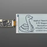 3.7-inch 416x240 Monochrome eInk Bare Display - Image 1