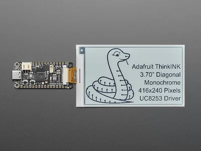 3.7-inch 416x240 Monochrome eInk Bare Display