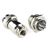 6-Pin Chassis Connector - Panel Mount (male and female) - Image 3